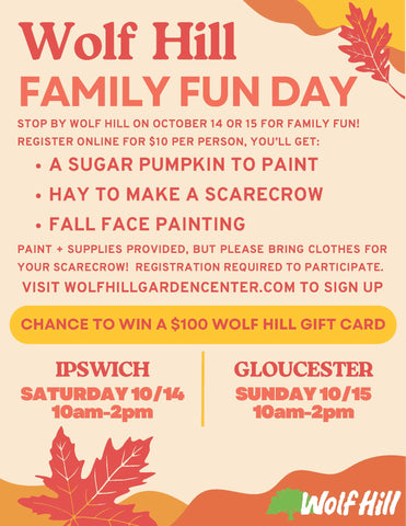 Fall Family Fun Day Gloucester Location SUNDAY 12p-2p