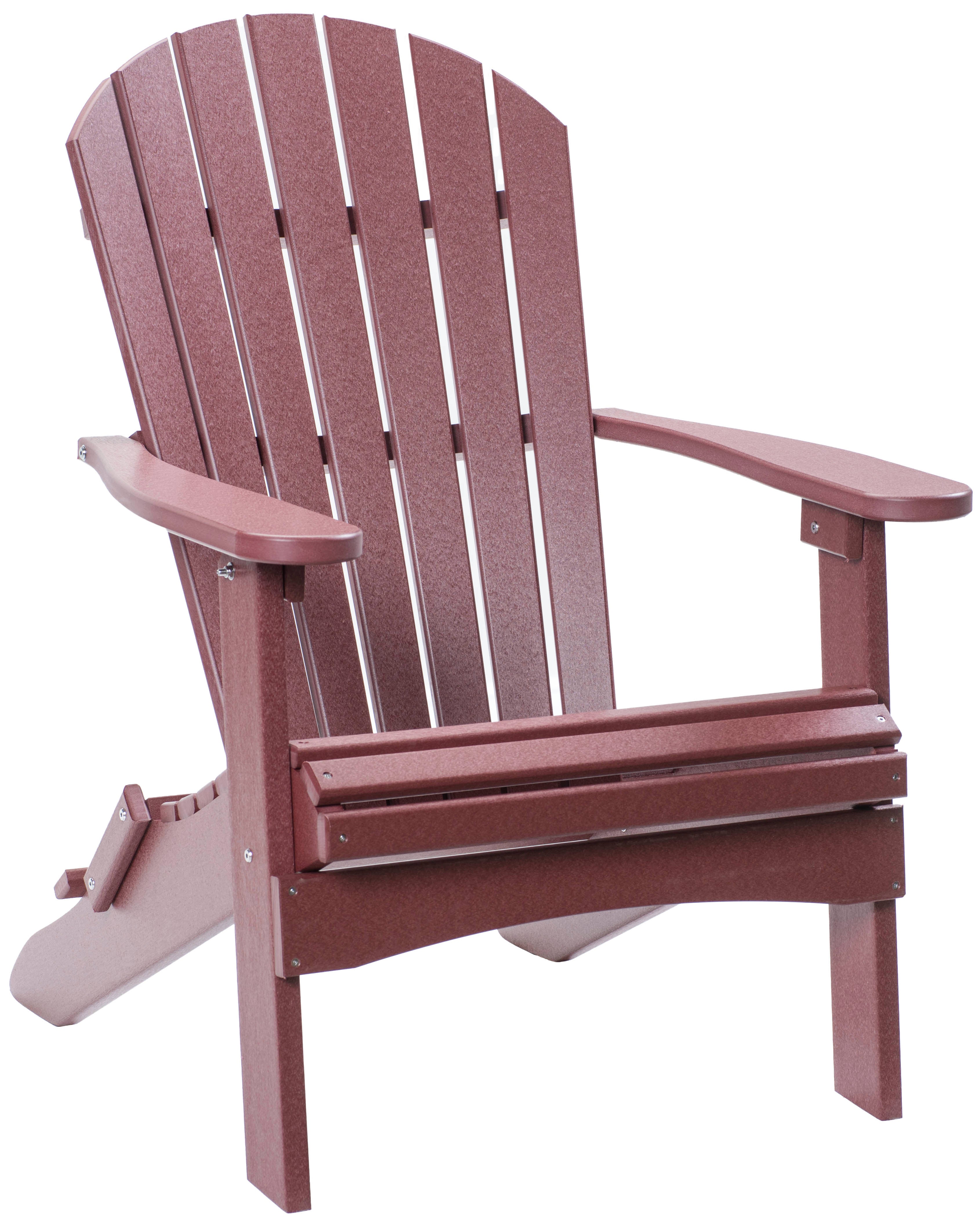 Berlin Gardens Comfo Back Folding Adirondack Chair