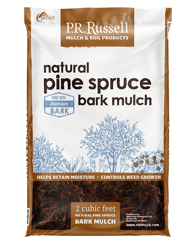 PR Russell Natural Pine Spruce Mulch