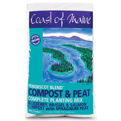 Coast Of Maine Penobscot Blend Compost &amp; Peat
