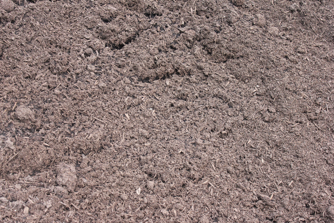 Dark Pine &amp; Compost Mulch - per yard - SOLD OUT FOR 2023 SEASON