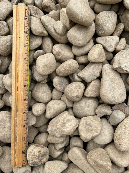 1.5&quot; Round Stone - per yard (STOCKED IN IPSWICH)